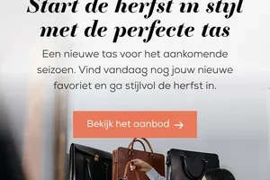 Deze herfst in stijl met een nieuwe tas