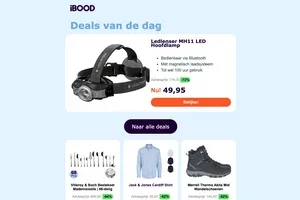 Nu: Ledlenser MH11 LED Hoofdlamp voor 49,95