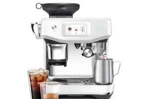 Nu: Sage The Barista Touch Impress Cold Koffiemachine Sea Salt | SES882SST4FEU1 voor slechts 799,00 !