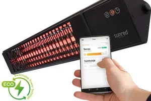 Vandaag: Sunred Smart Heater Triangle Dark Wall Black 2500 W voor slechts 99,95