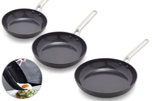 Vandaag: Greenpan Omega Set van 3 Pannen | Ø 20, 24 & 28 cm voor slechts 39,95