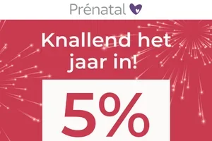 We sluiten het jaar knallend af: 5% EXTRA korting op álles!