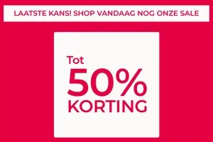 Laatste kans! Shop onze SALE vandaag nog ⏰