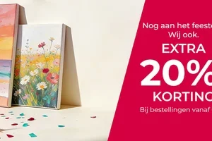 BESTECANVAS20: EXTRA 20% korting eindigt morgen