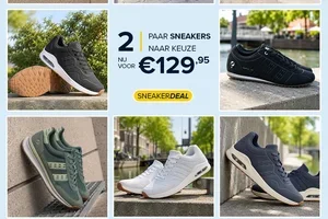 Polo’s & sneakerdeals voor het voorjaar!