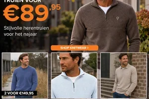 Nieuwe truien nu voor €89,95 🍂