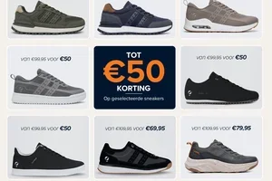 Laatste kans: tot €50 korting op najaarssneakers! 👟