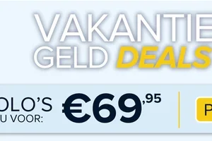 Vakantiegeld deals: 2 polo’s nu voor €69,95