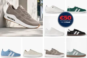 Nieuwe sneakers toegevoegd: €50 per paar bij min. 2