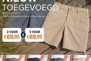 🔥 Nieuw: Shorts nu ook in de Mix & Match-deal