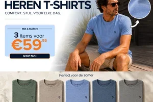 👕 Nieuwe T-shirts + nieuw afgeprijsde sneakers