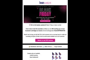 Alleen nog dit weekend: Black Friday 20% korting! ✨