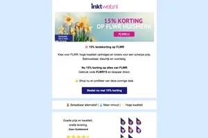 Lente in de lucht, korting in je inbox 🌸