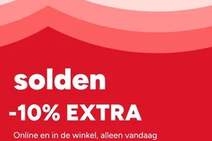 Laatste dag: 10% extra korting op de SOLDEN 🔥