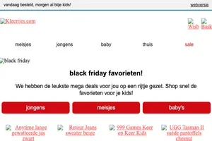 😍 black friday favorieten!