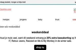 🚀 weekenddeal: tot -50% + 20% extra!