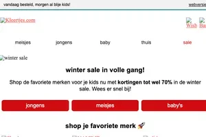 🚀 tot -70% in de winter sale!
