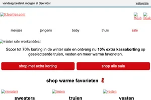 ☃️ -10% EXTRA op truien, vesten en meer