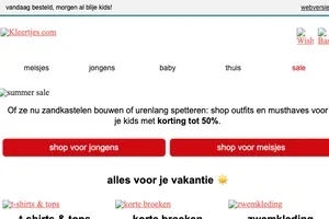 😍 alles voor je vakantie!