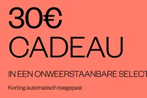 Je 30€ wachten op je