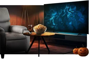 Vier Halloween met een filmavond