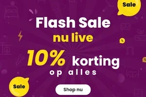 10% KORTING op alles: early access tot de Weekend Flash Sale!