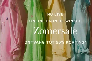 Onze zomersale is nu live | Tot 50% korting