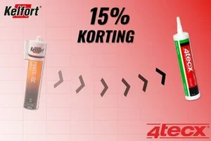 Van Kelfort naar 4tecx – profiteer van 15% introductiekorting