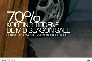 Sale: 70% korting 😍