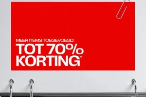 Tot 70% korting 🤩