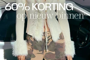 Nieuw binnen, nu 60% korting