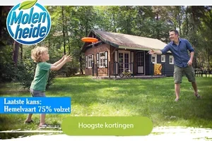 Laatste kans Hemelvaart aan de hoogste korting. Sorry: Pinksteren is reeds volledig volzet!