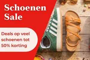Schoenen scoren tot 50% korting