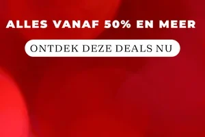 50% korting of meer op jouw favorieten