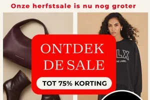 Tot 75% korting - Onze herfstsale is nu nog groter
