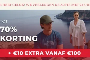 Onze sale deals zijn met 24 uur verlengd! ⏰