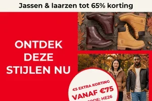 Klaar voor de kou? Jassen & jacks tot 65% korting