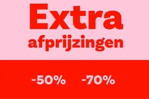 Extra korting tot -70% 🔥
