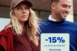Must-see! Nieuwe collectie, én 15% korting op de herencollectie