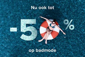 Nu ook tot -50% op badmode