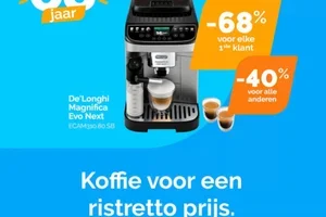 Voor onze 68e verjaardag gaan we overal 68 zetten.