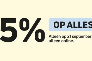 Enkel vandaag: -15% op alles op torfs.be