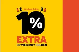 Vandaag 10% extra op webonly solden