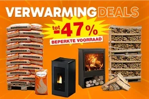 Palletpromo’s: pellets en brandhout aan bodemprijzen
