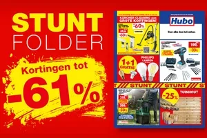Ontdek onze Stuntfolder met kortingen tot -61%