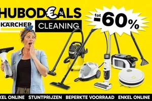 Stuntactie: Karcher cleaning tot 60% korting!