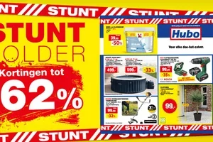 Ontdek onze Stuntfolder met kortingen tot -62%