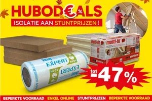 Tijdelijke Stuntactie: Isolatie tot -47%!