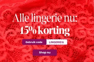 15% korting op alle lingerie! ❤️