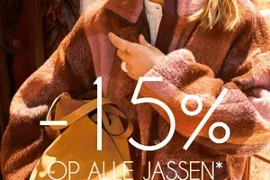 NU: 15% korting op alle jassen*